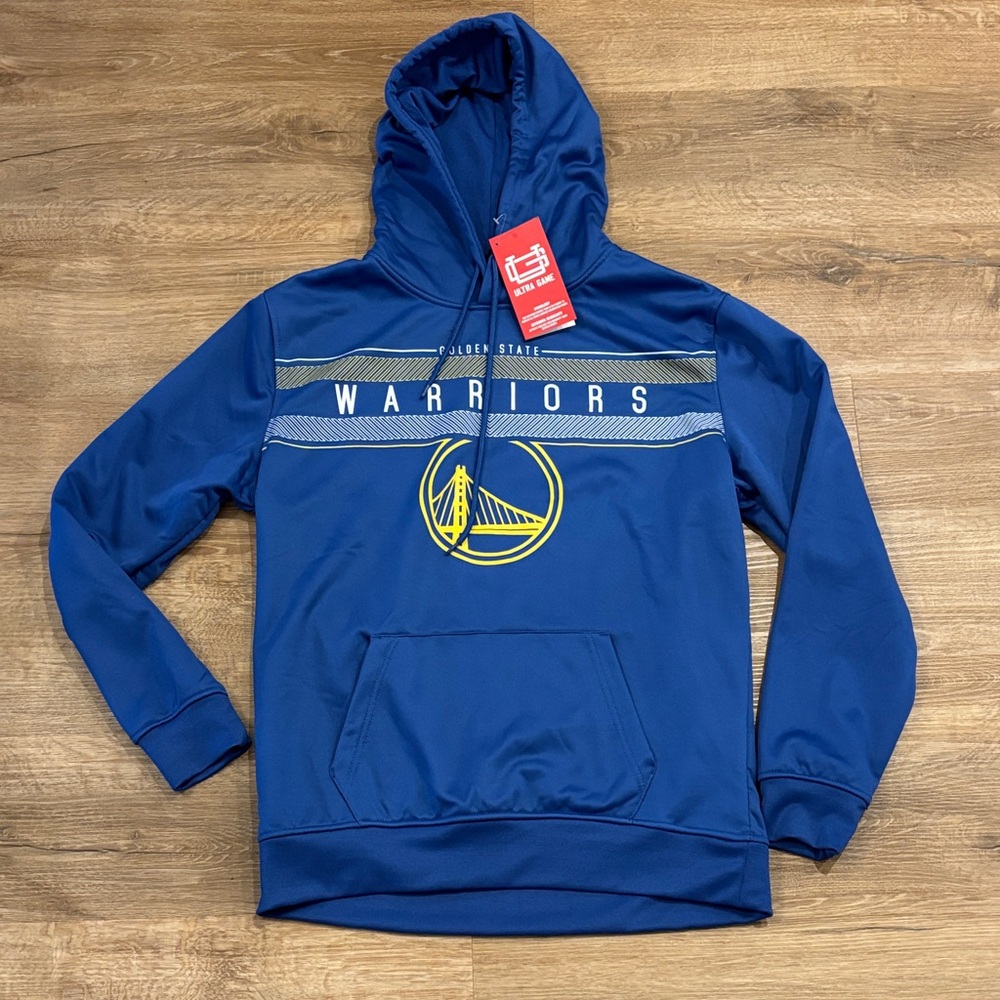 NWT - Golden State Warriors Blue Hoodie